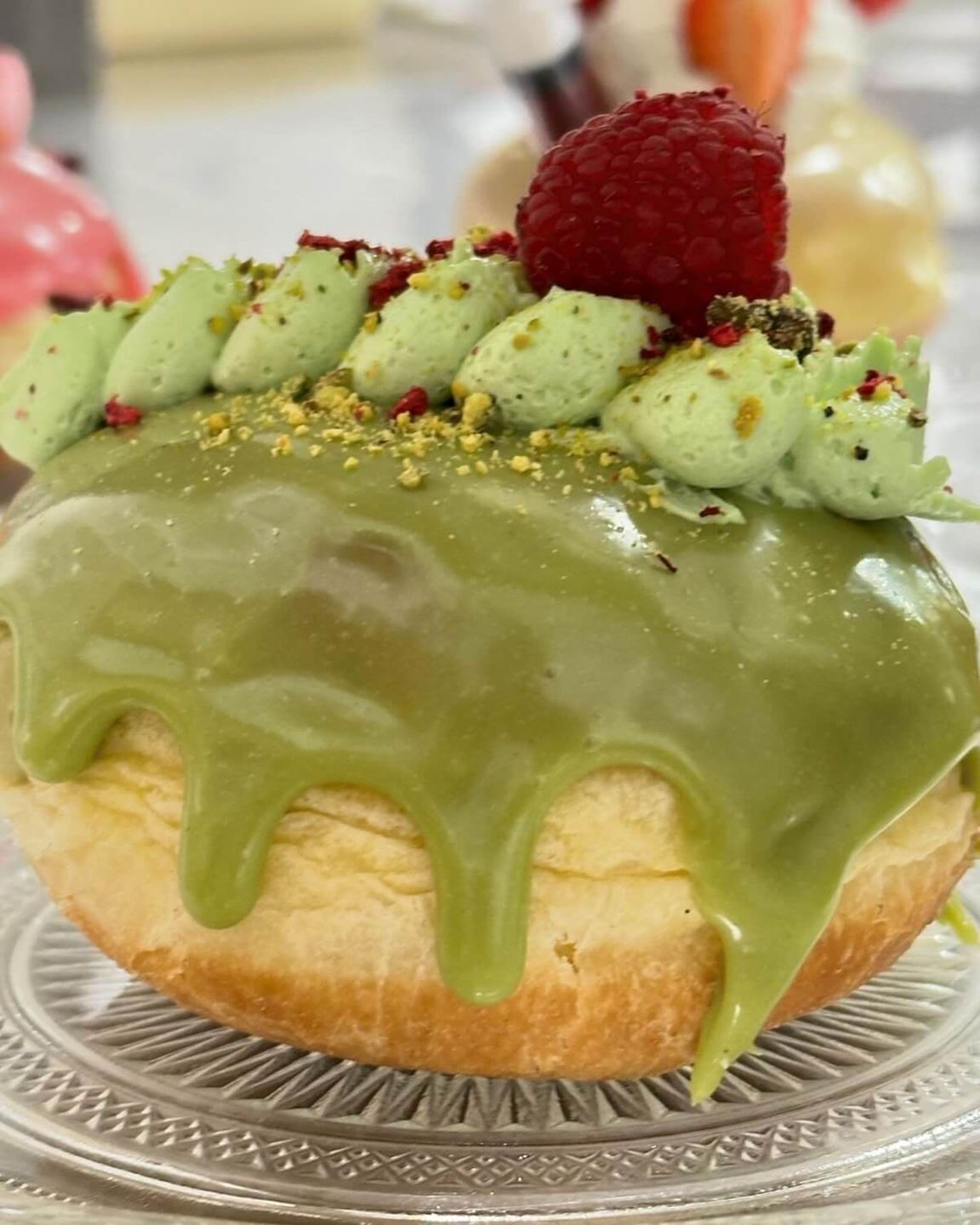 Pączek pistacjowy w Bombardino Trattoria
