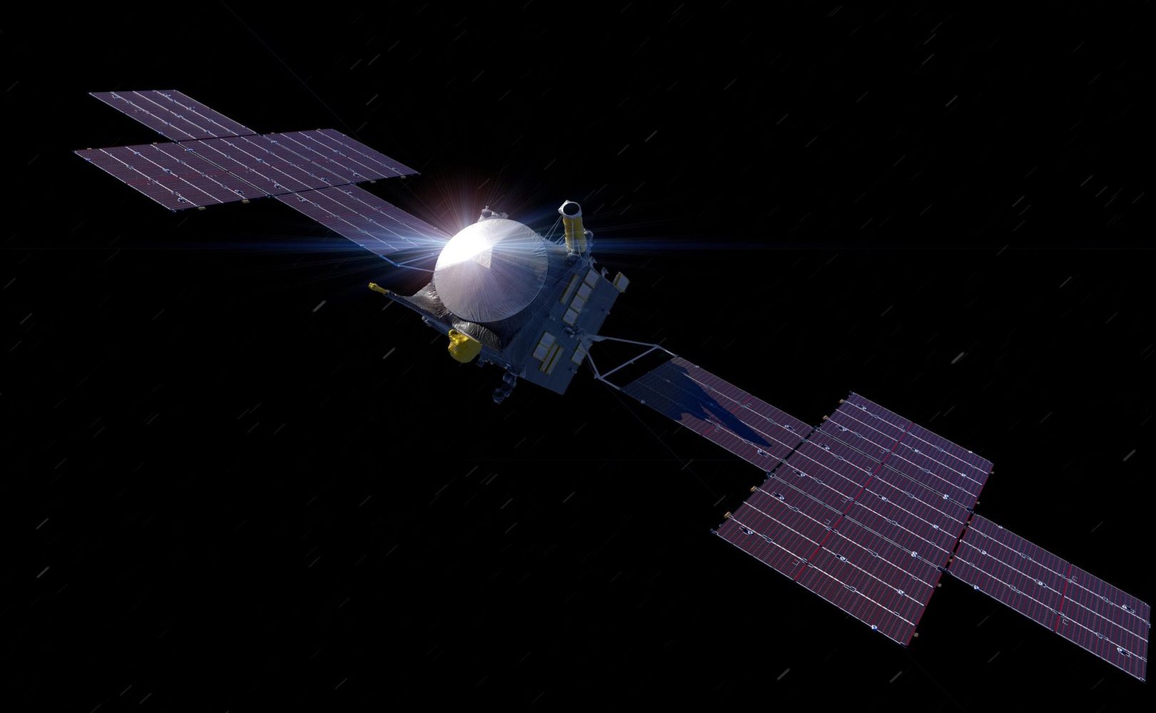 Rekordowa odległość. Sonda Psyche przekazała sygnał z odległości 350 mln km