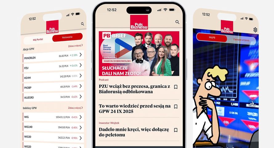 "Puls Biznesu" z nową aplikacją mobilną