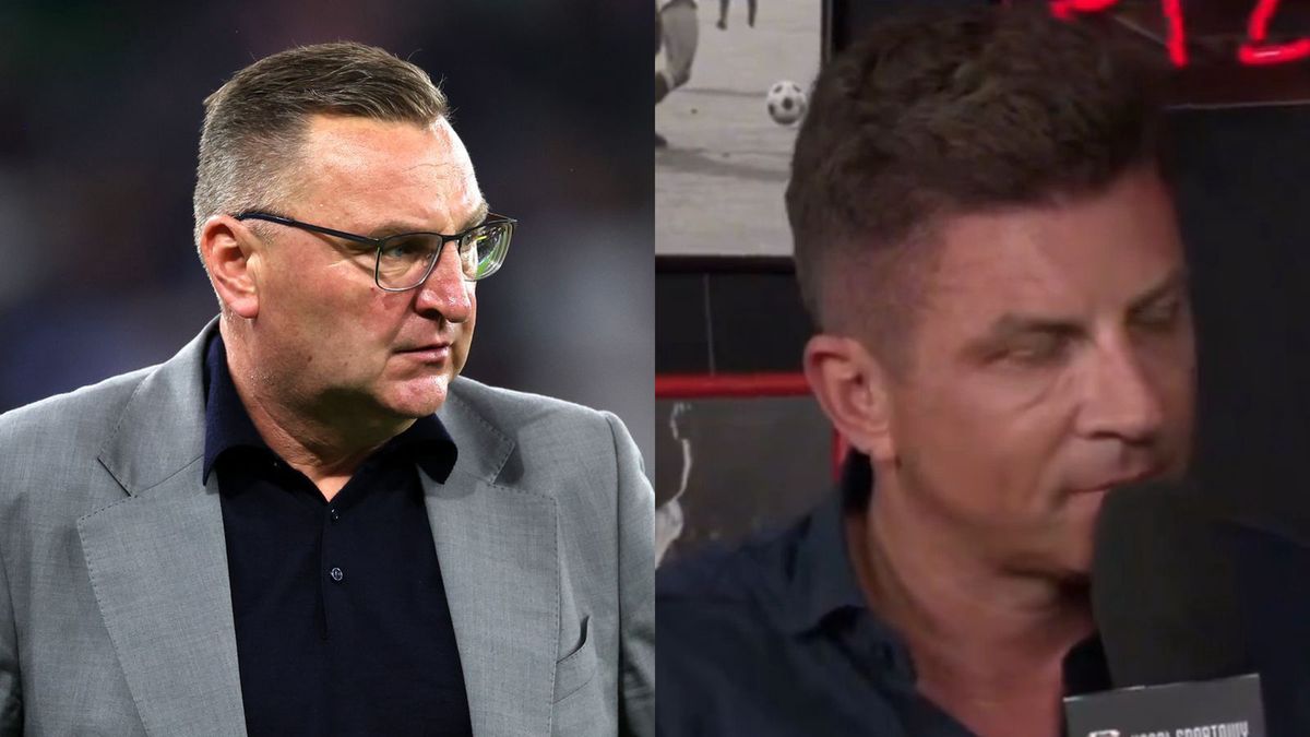 Na zdjęciu: Czesław Michniewicz i Mateusz Borek