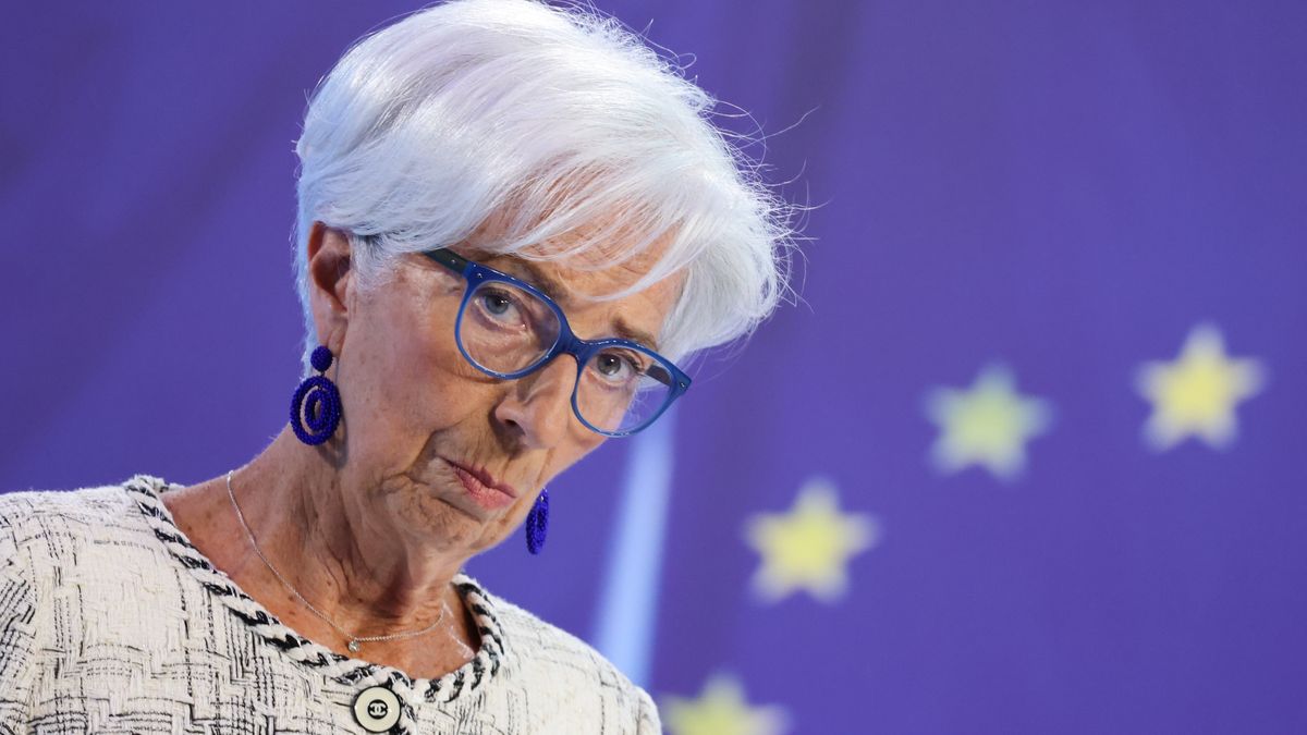 European Central Bank President Christine Lagarde Rates Decision News ConferenceBloombergpresser, european, press, german, macro economics, news conference, emea, economic news, euro members, e.u., eu, key rates news, european central bank, ecb, business news, industries, corporate finance, finance, financial