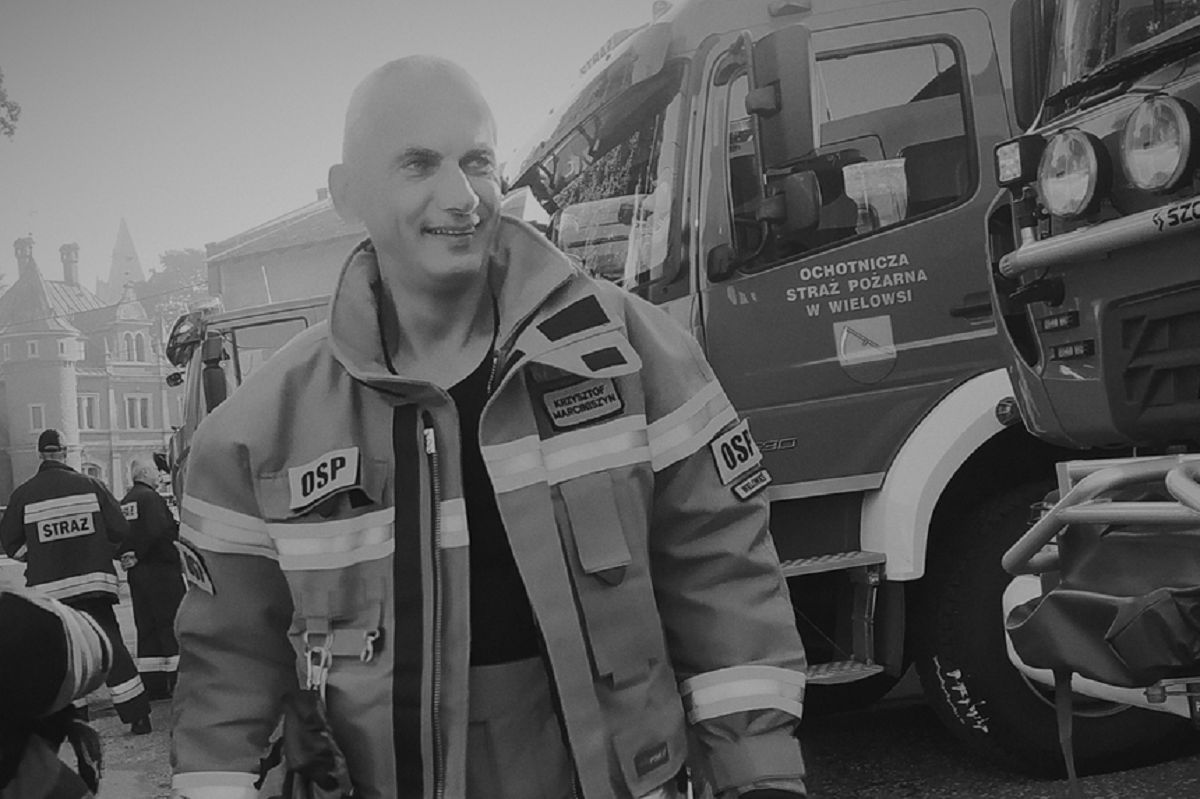 Tragiczna śmierć strażaka. Ostatnie pożegnanie