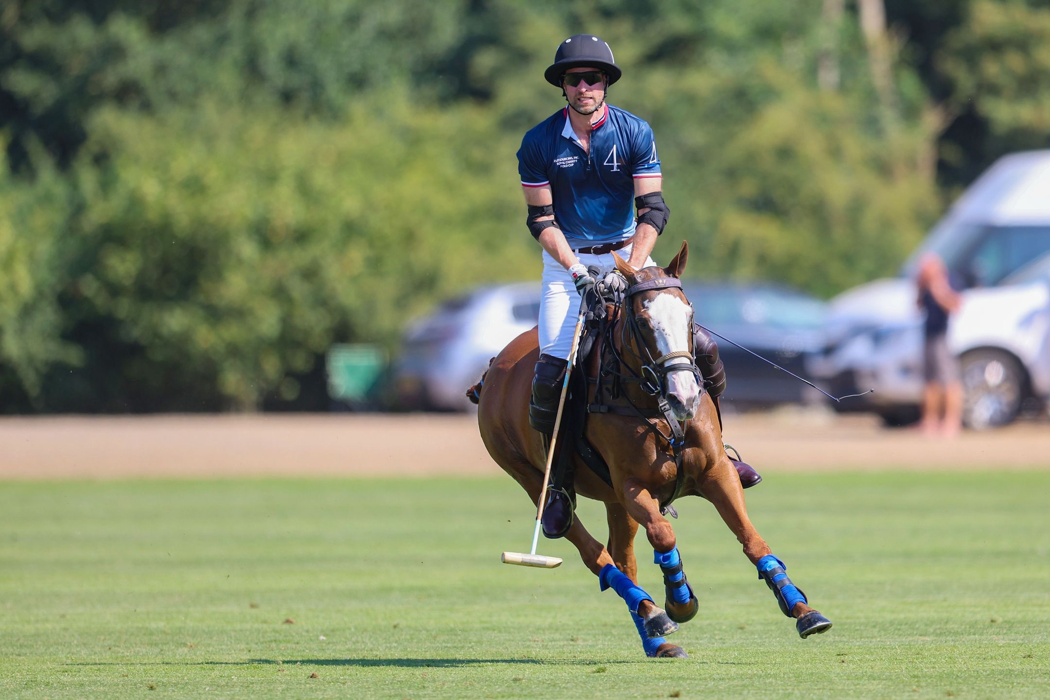 Książę William na meczu polo 