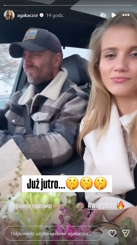 Agnieszka Kaczorowska, Marcin Rogacewicz