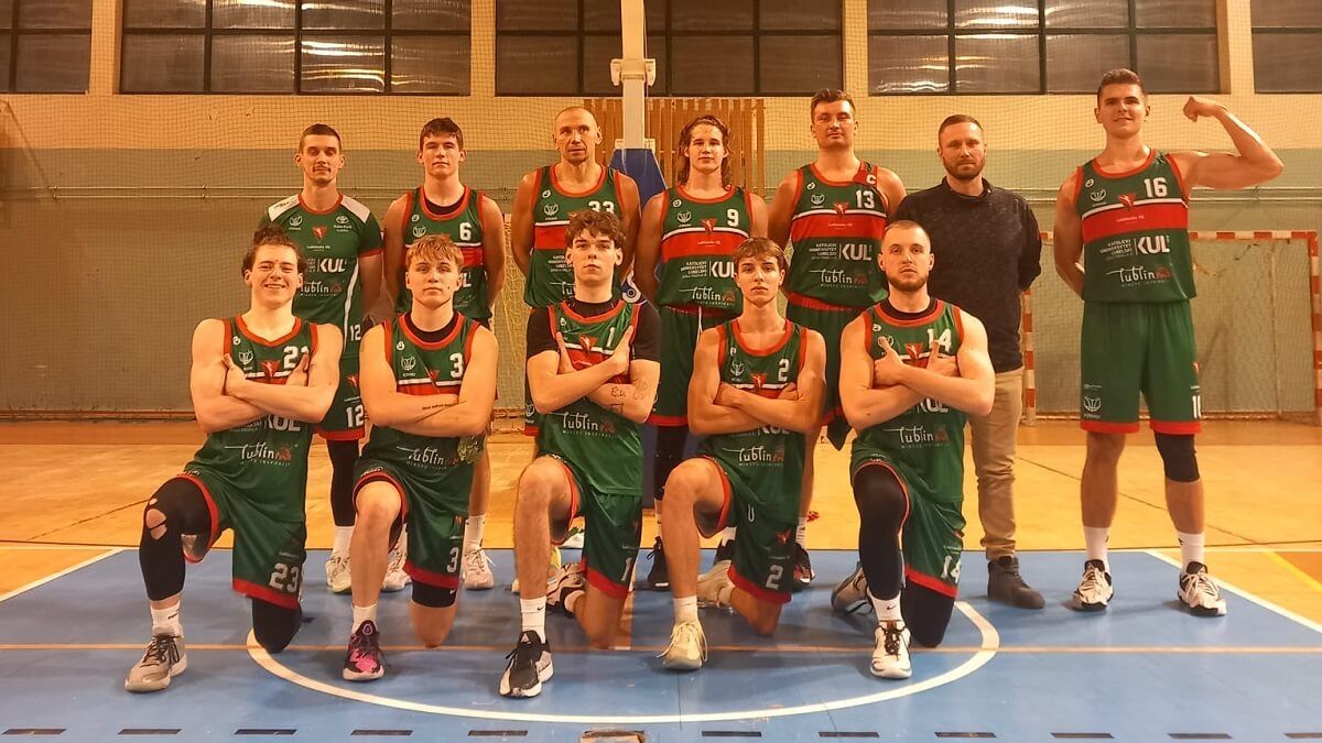 II ligowy zespół Lublinianka KUL Basketball