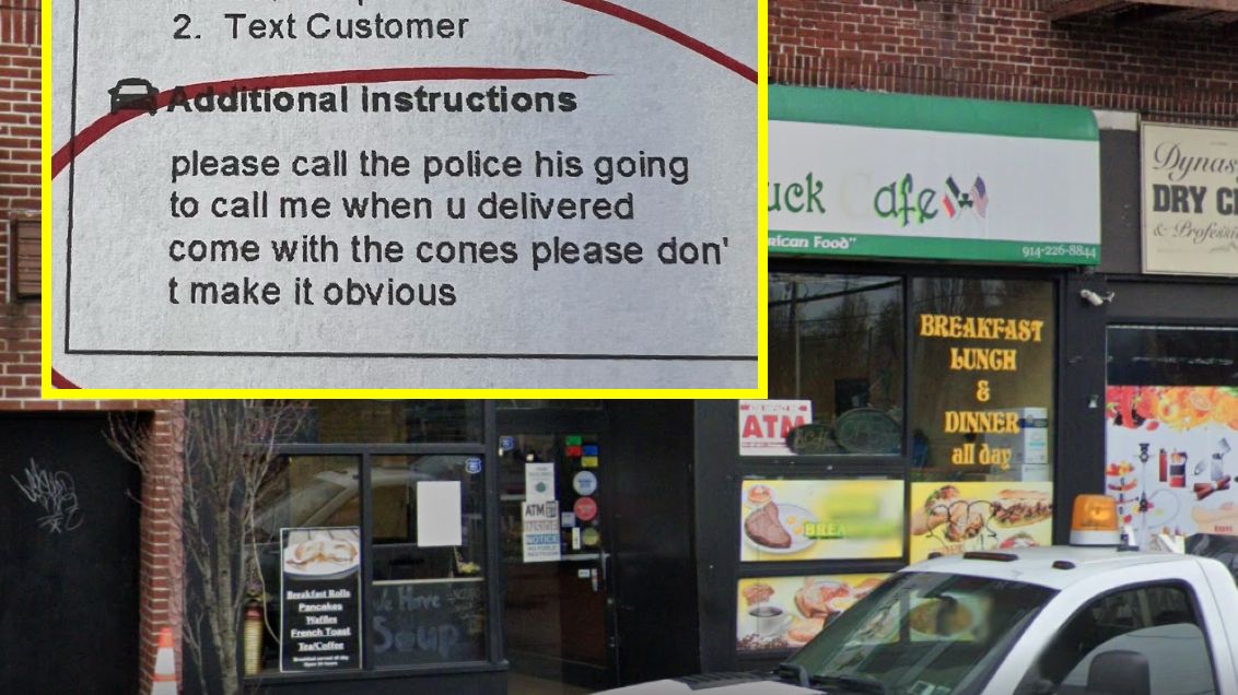 Do restauracji wpłynęło zamówienie o niepokojącej treści 