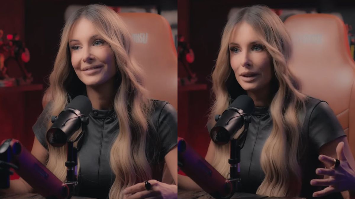 Małgorzata Rozenek-Majdan u Żurnalisty. Miała na twarzy filtr