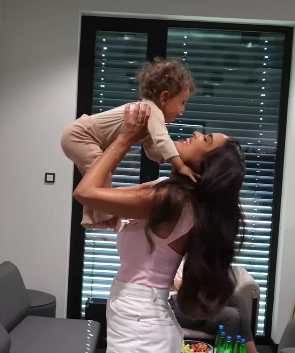 Klaudia El Dursi z córką