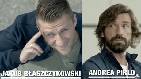 Błaszczykowski, Pirlo i Lahm w jednej reklamie!