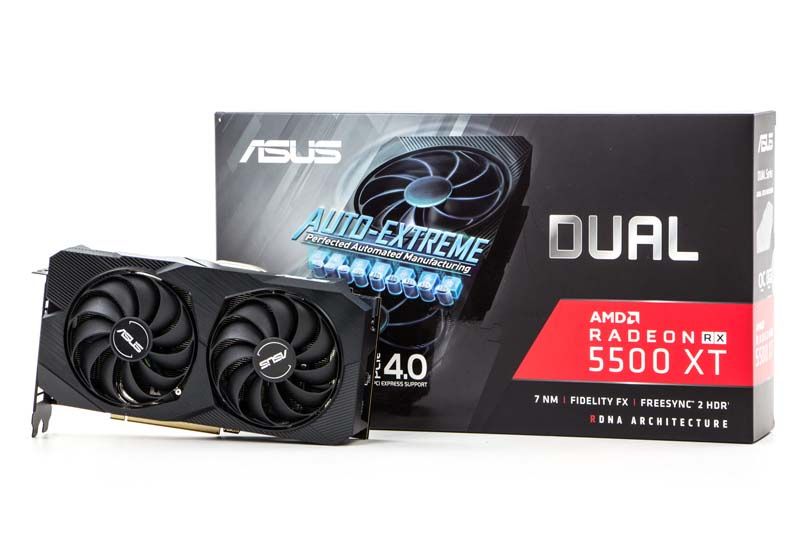 ASUS Radeon RX 5500 XT Dual EVO OC