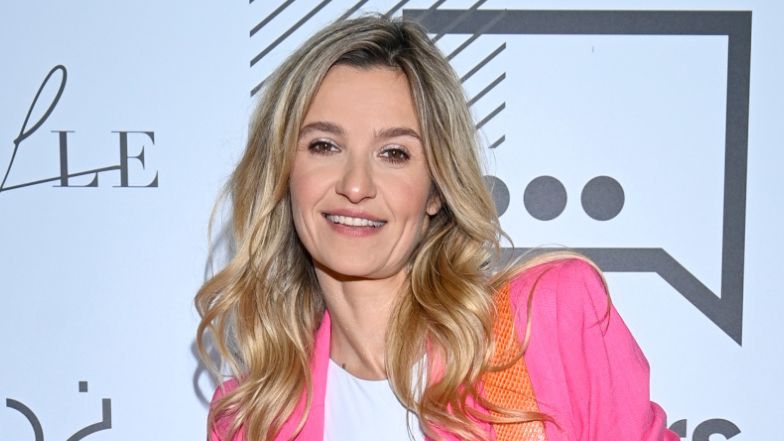 Joanna Koroniewska pokazała się w czarnych włosach 