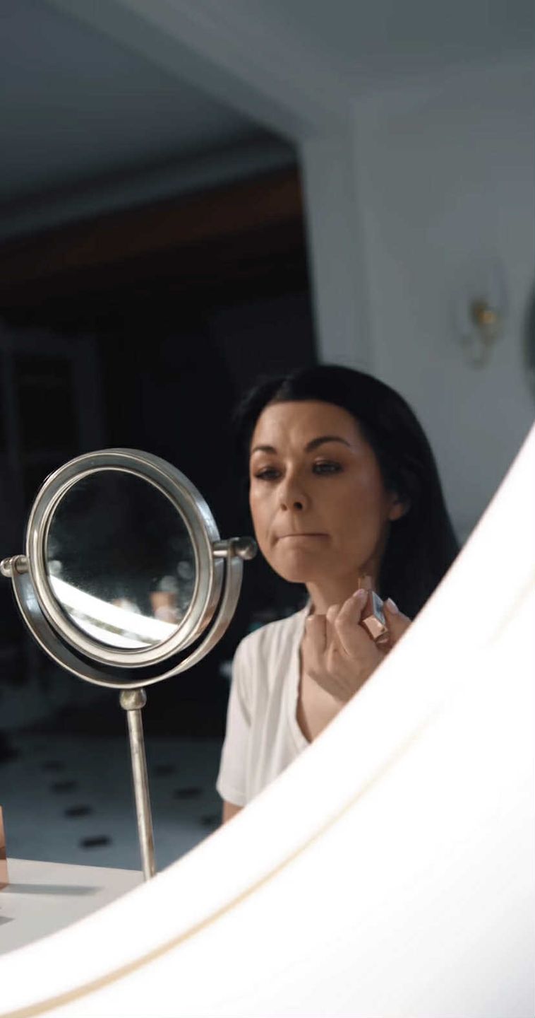 Katarzyna Cichopek w łazience