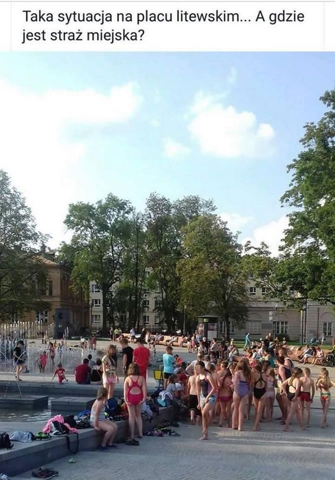 Jest upał, więc pozwalasz dziecku pluskać się w miejskiej fontannie? To niebezpieczne