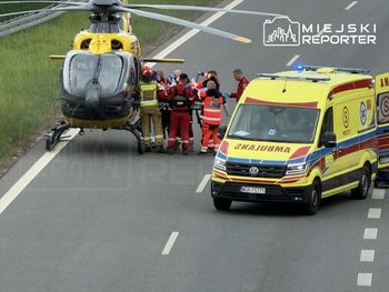 Tarczyn: Kobieta skoczyła z wiaduktu na S7