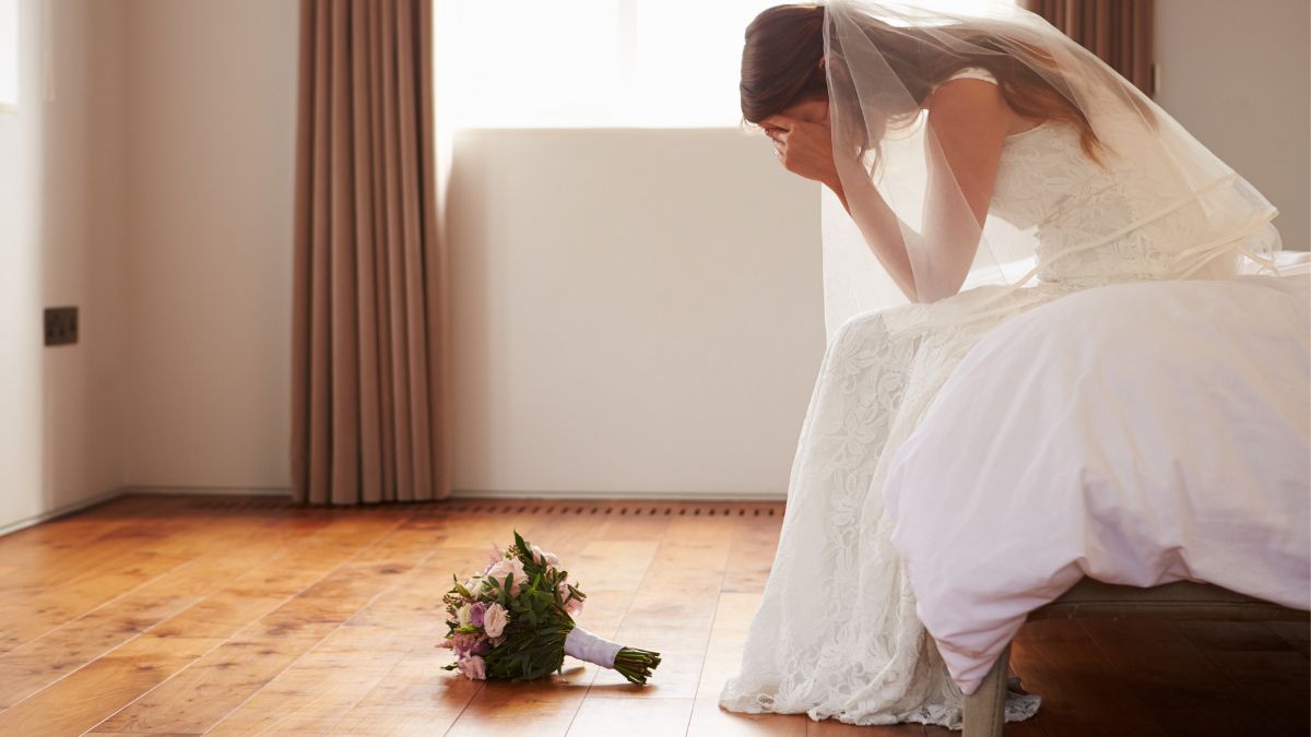 Nieudany ślub pokazał prawdę o ukochanym.