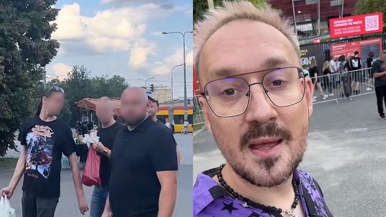 Mariusz Kozak zwyzywany na ulicy