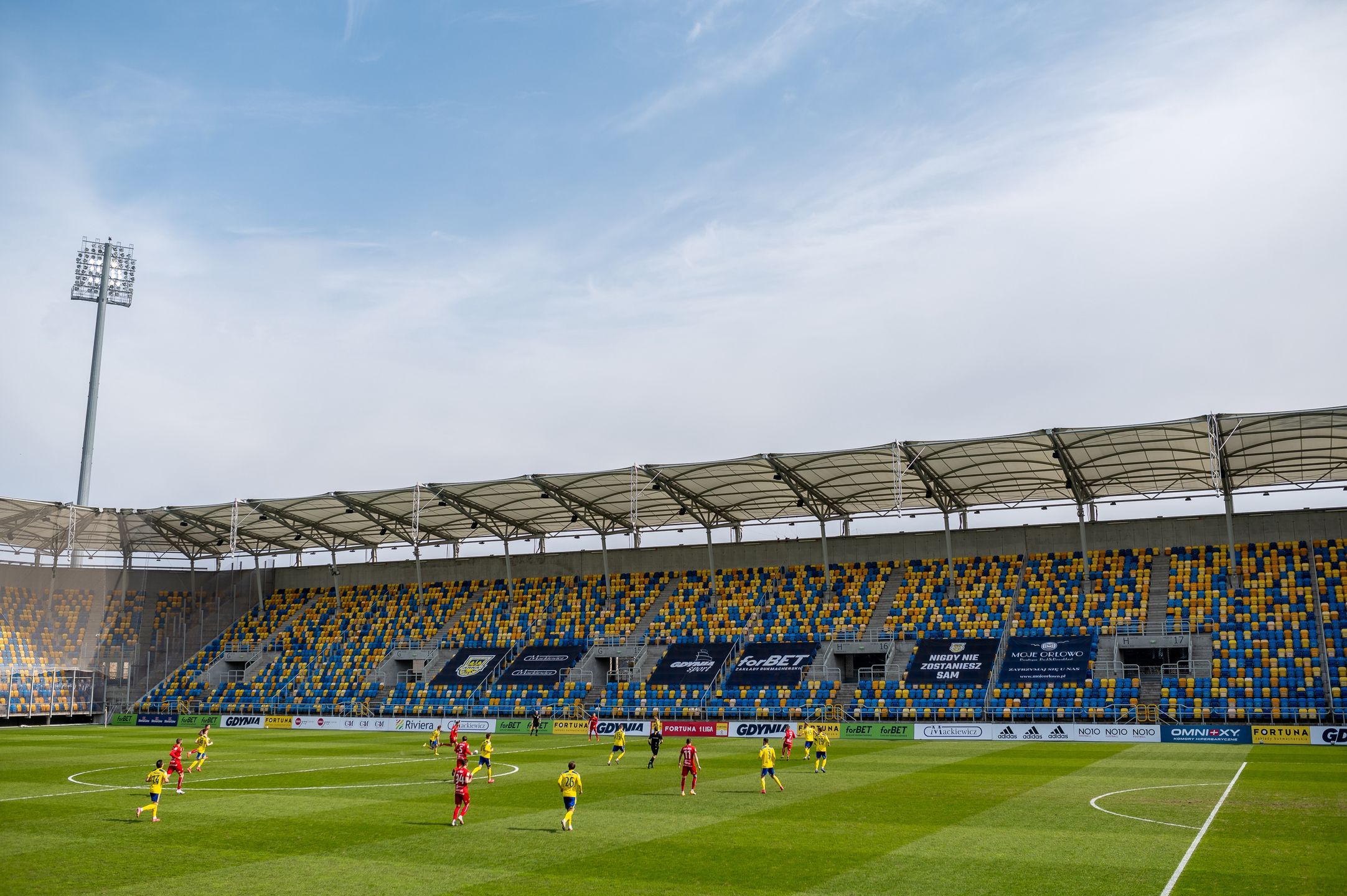 Arka Gdynia pomogła uchodźcom 