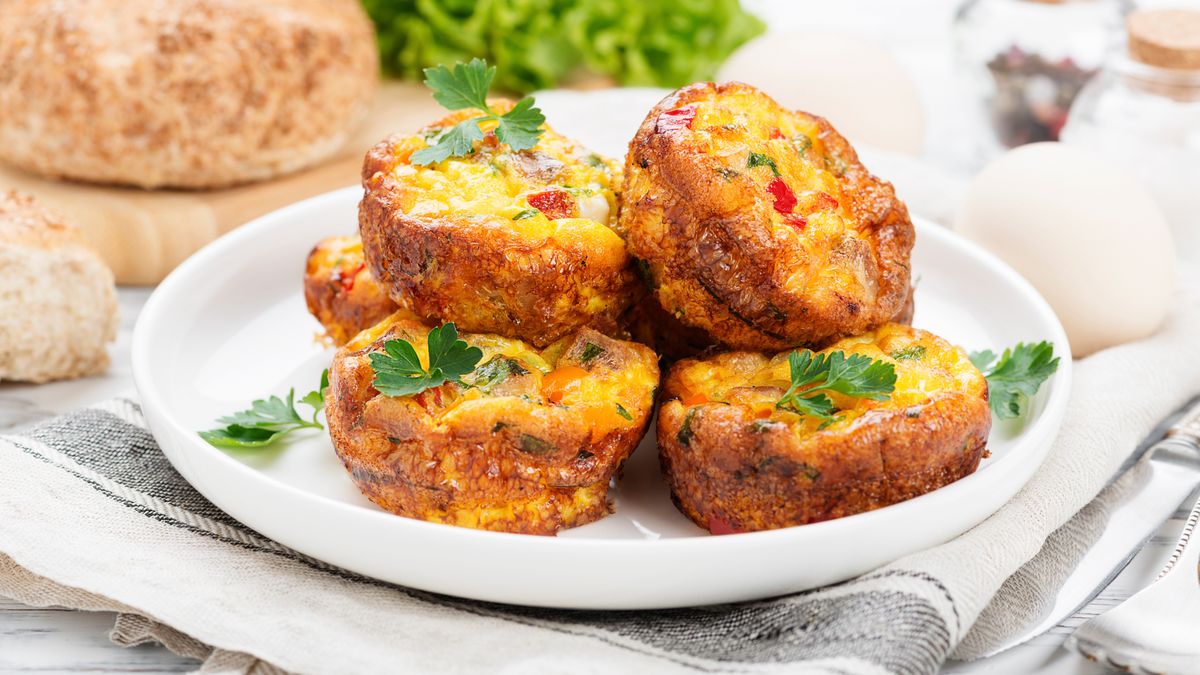 Omletowymi muffinkami zachwycisz całą rodzinę
