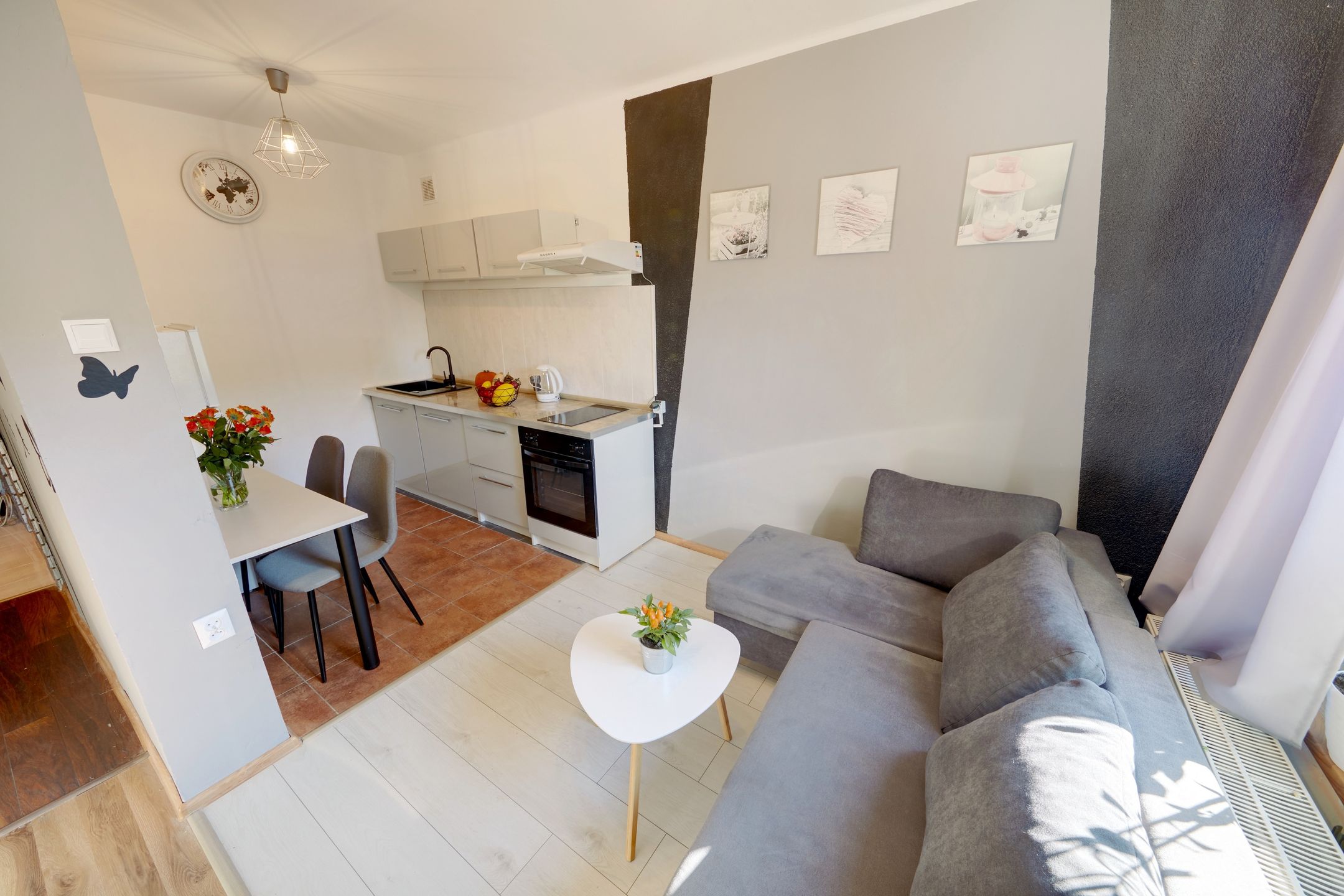 mieszkanie, salon, pokój, apartament