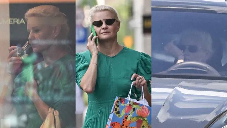 Małgorzata Kożuchowska na zakupach w perfumerii