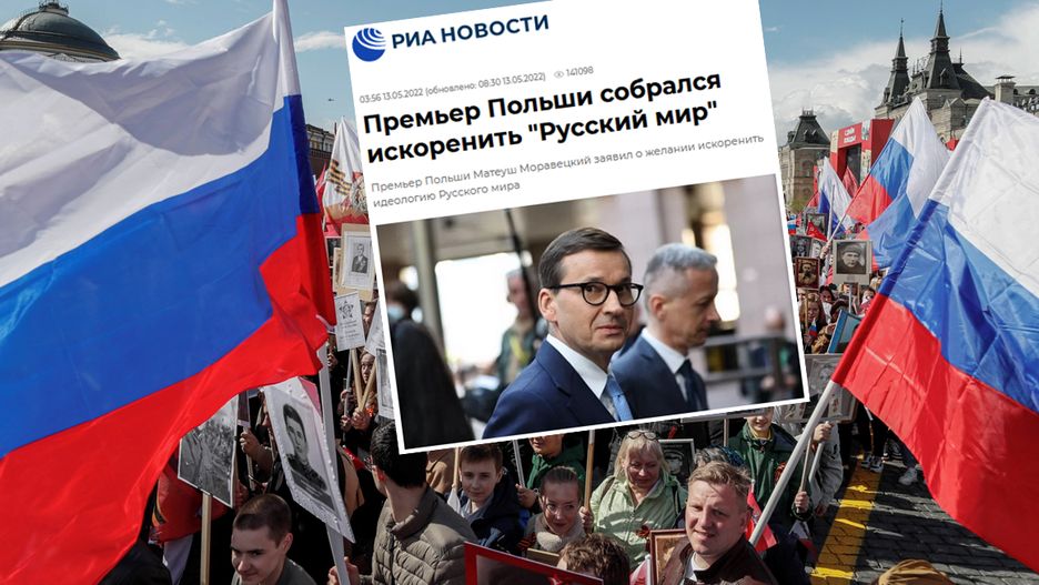 Rosyjska propaganda uderza w premiera Mateusza Morawieckiego 
