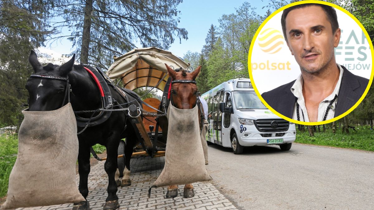 Sebastian Karpiel-Bułecka o dorożkach jadących do Morskiego Oka