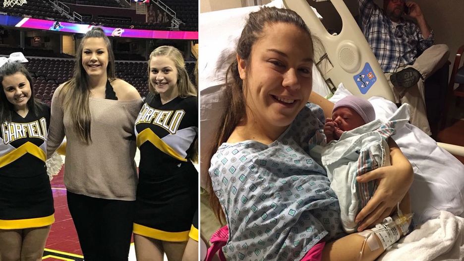 Do momentu porodu Ally Opfer nie była świadoma, że jest w ciąży