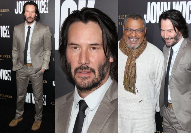  52-letni Keanu Reeves na premierze filmu (ZDJĘCIA)