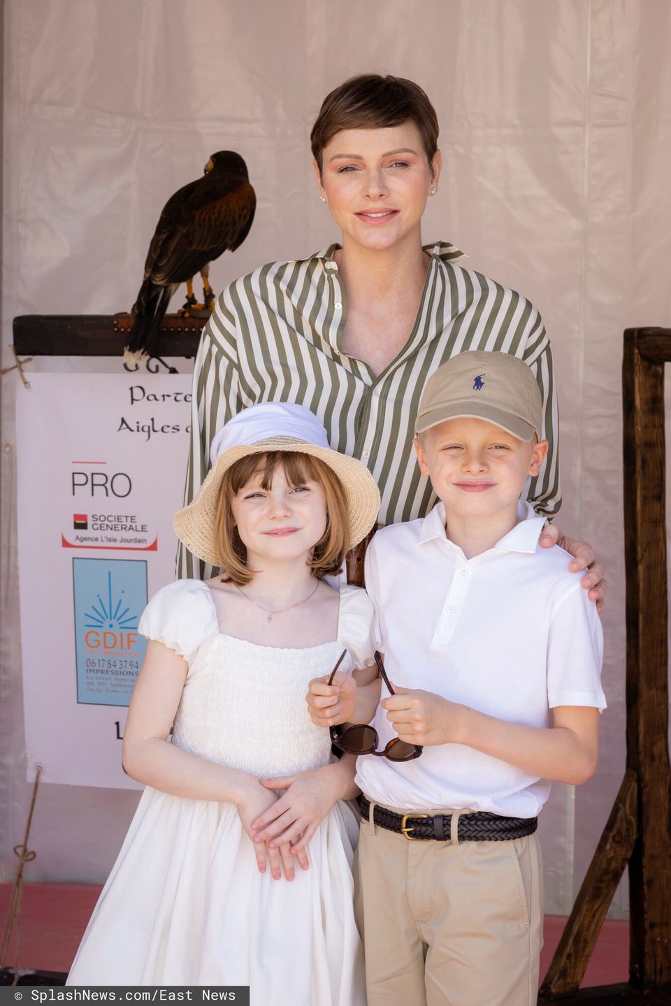 Księżna Charlene i książę Albert