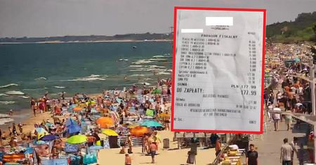 Rachunek z Sarbinowa. Drwi: "To się nazywa paragon grozy nad polskim morzem"