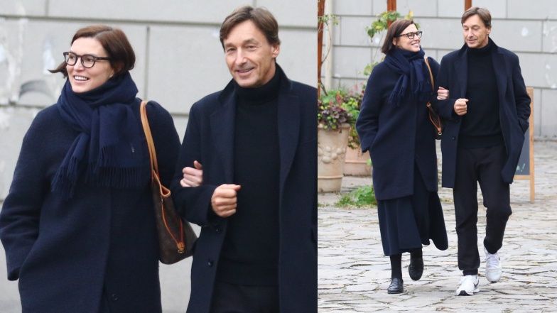 Ilona Felicjańska i Paul Montana całują się w Sopocie