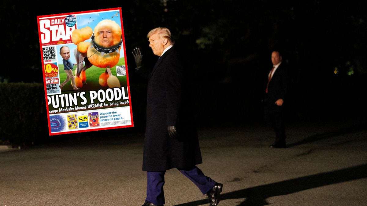 "Daily Star" zadrwił z Donalda Trumpa