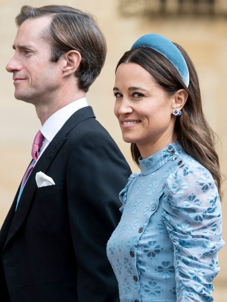 Pippa Middleton with her husband James