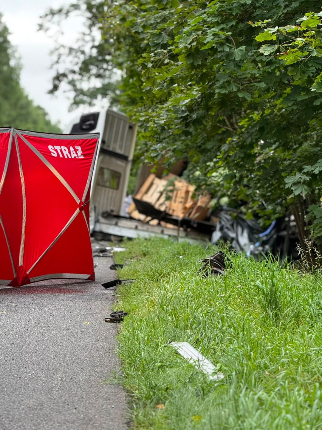 Wypadek na DK 11