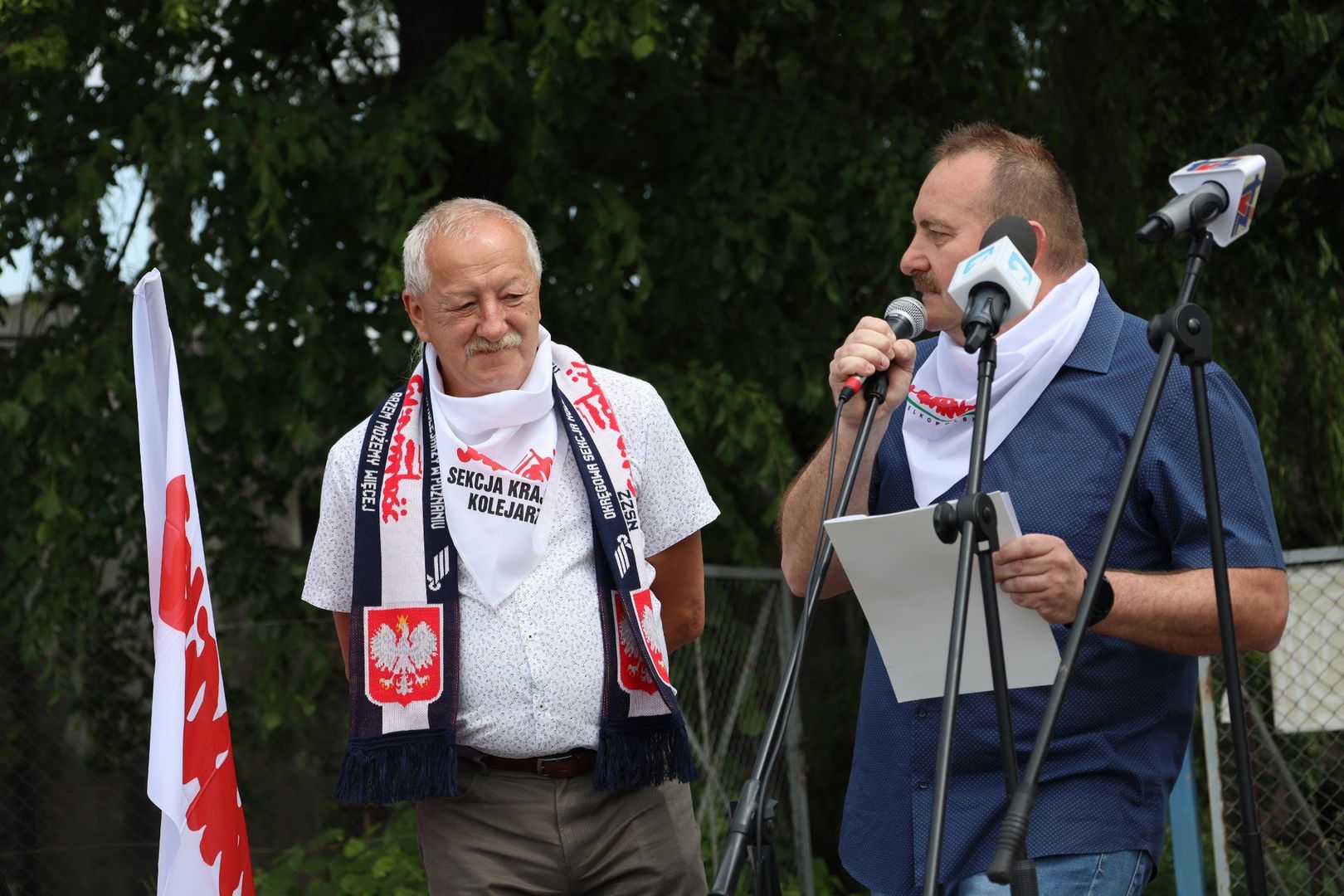 PKP Cargo w Szczecinku. Protest pracowników