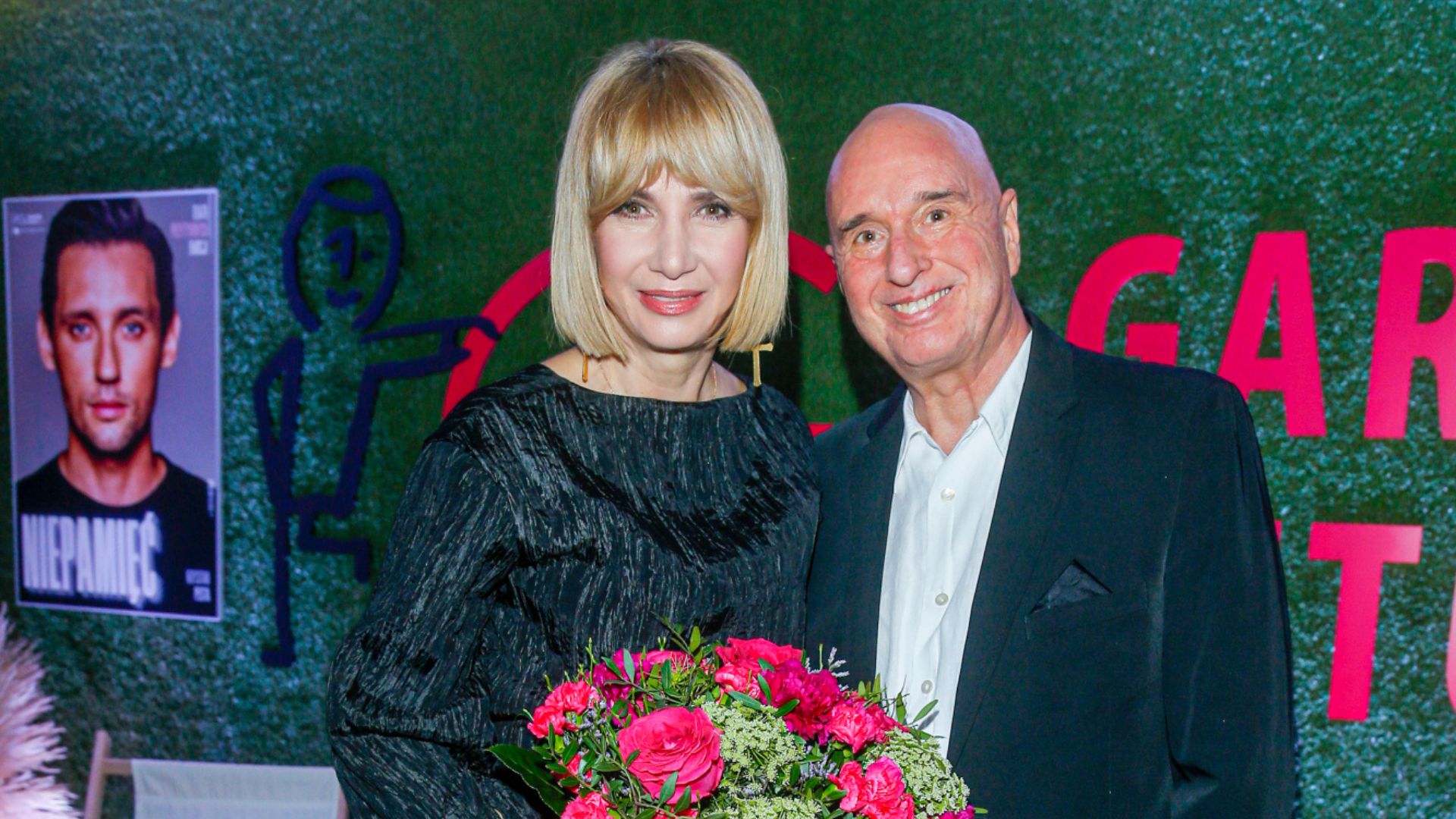 Grażyna Wolszczak i Cezary Harasimowicz 