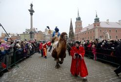 Orszaki Trzech Króli w kilkuset miejscowościach. Największy w Warszawie