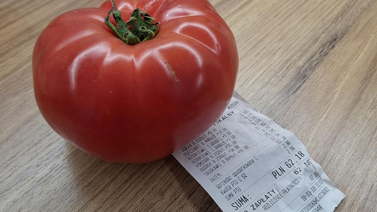Ile kosztują pomidory w marcu?