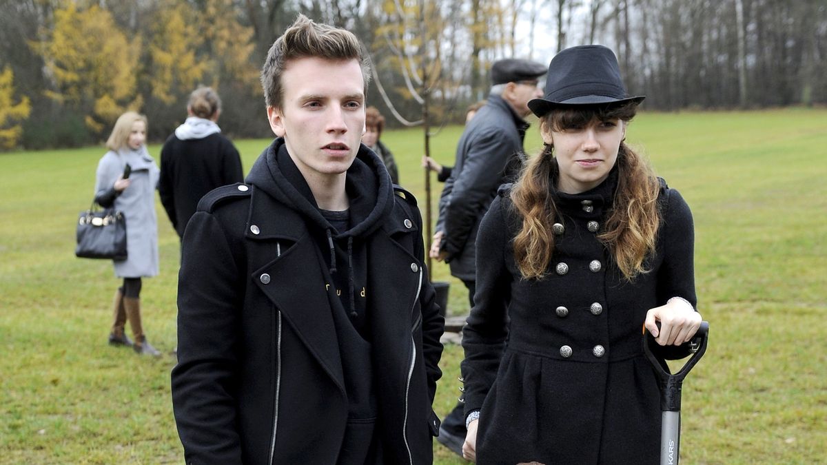 Dzieci Grzegorza Ciechowskiego - Bruno i Helena w 2015