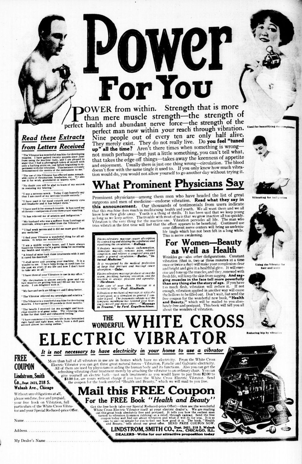 Pierwsza reklama wibratora