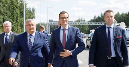 Premier Mateusz Morawiecki otworzył obwodnicę Puław [ZDJĘCIA]