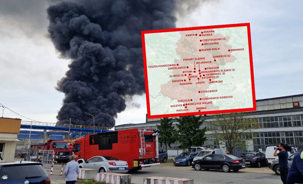Mapa tykających bomb na Śląsku. Liczba poraża