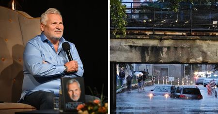 Nawałnica nad Dolnym Śląskiem. Przerwano spotkanie z Kwaśniewskim