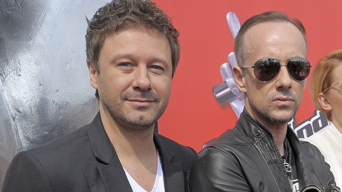 Andrzej Piaseczny i Adam "Nergal" Darski