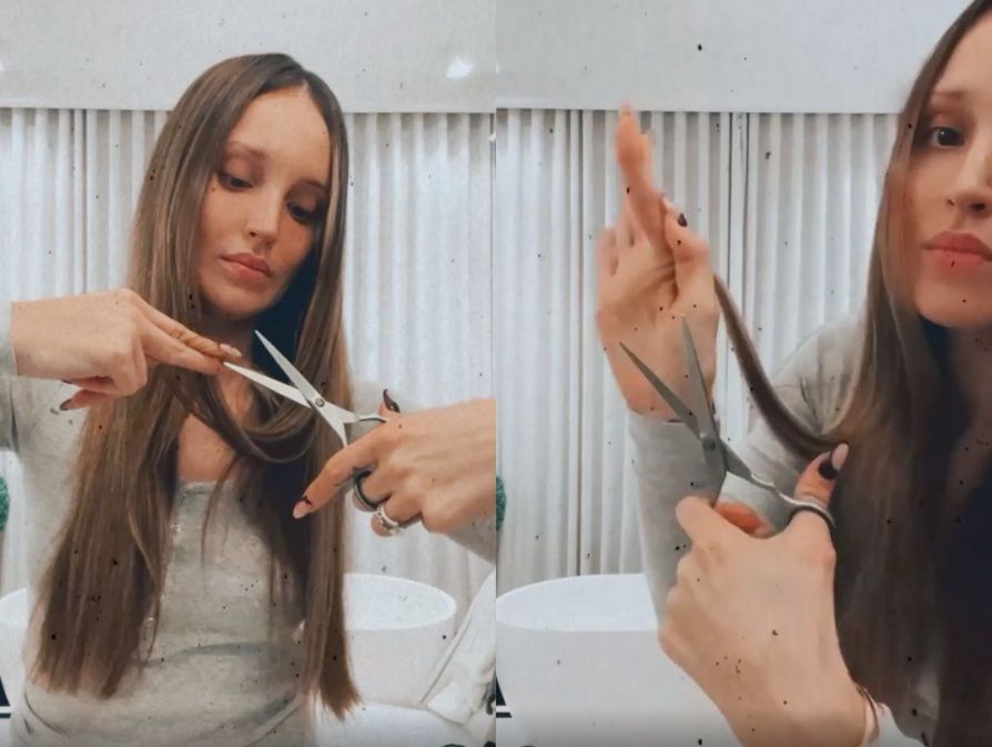 Marina Łuczenko podcina włosy w pełnię księżyca