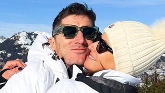 Robert Lewandowski w końcu się zrelaksował i dziękuje żonie za romantyczny wypad na narty (FOTO)