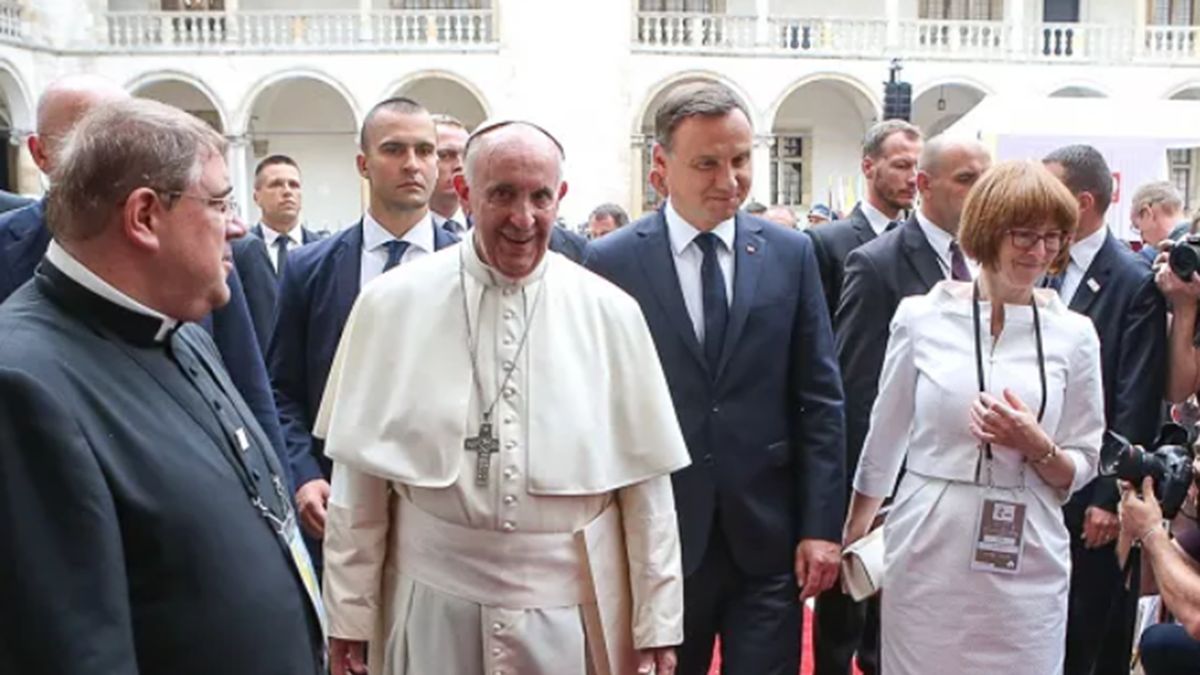 Wizyta papieża Franciszka w Polsce w 2016 r.