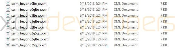 Pliki XML zdradzające nazwy i część specyfikacji nowych S10, źródło: XDA Developers.
