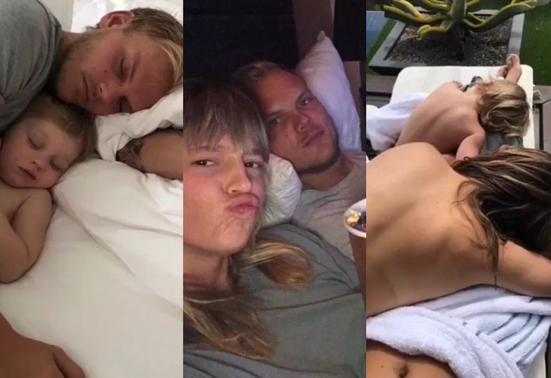 Tim Bergling i Tereza Kacerova