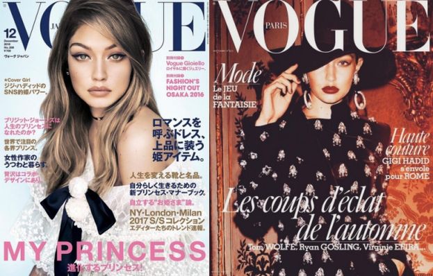 Gigi Hadid na okładkach "Vogue'a"!
